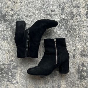 Black booties